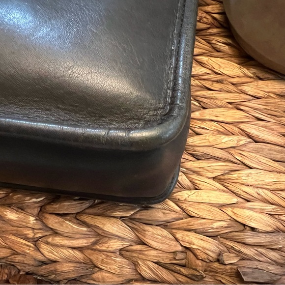 Vintage Coach Dark Grey/Nickel Willis  Purse 9927 - EUC- Hang Tag - Rare - Picture 15 of 16